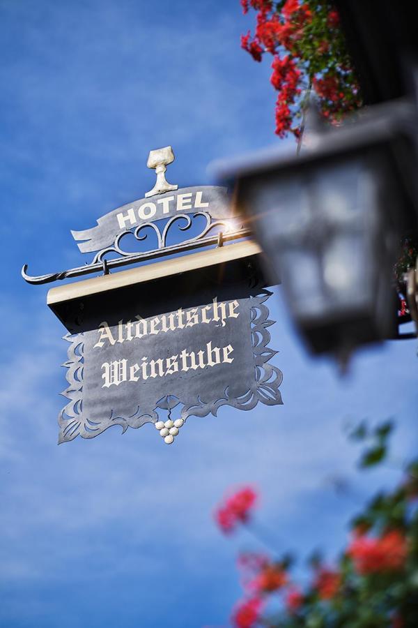 Altdeutsche Weinstube Hotell Rüdesheim am Rhein Eksteriør bilde